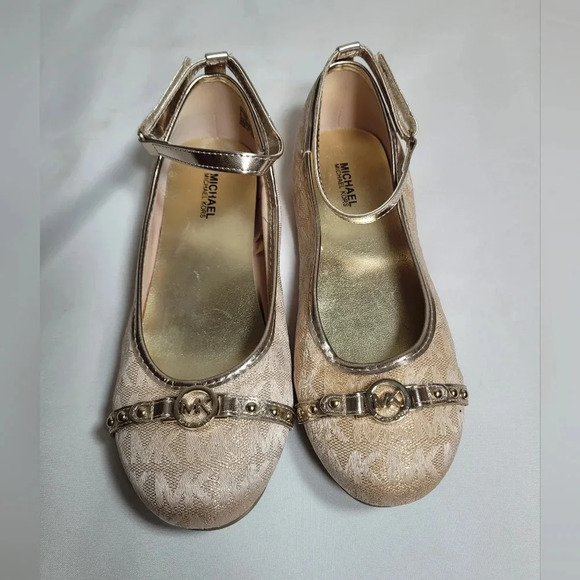 Michael Michael Kors Jinny Blush Ballet Flat sz 4 - Picture 3 of 9